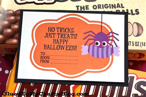 Halloween Candy Gram Template